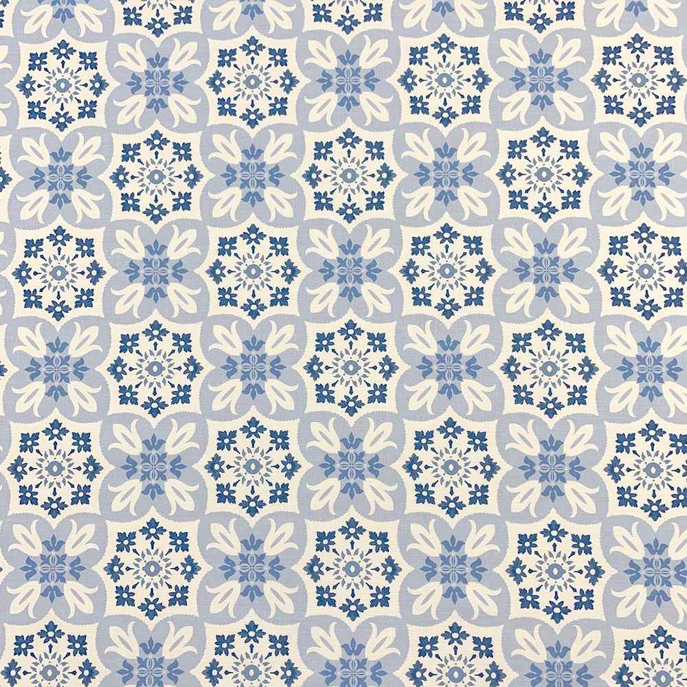 Lillian August Tilly Santorini by Magnolia Designer Fabric - 100% Cotton Spain 50000 Horizontal: 9.05 and Vertical: 9.05 54 - Swanky Fabrics -