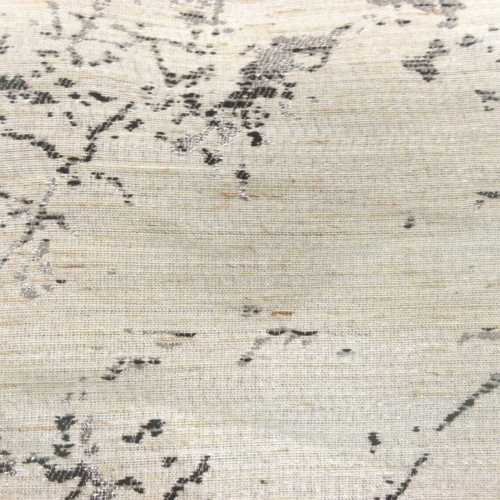 Limestone Black by Europatex Designer Fabric Limestone 100% Polyester 0.00" 110.00 inches - Swanky Fabrics -