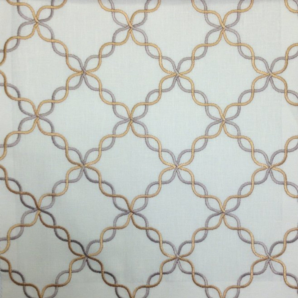 Loneto C Petal by Europatex Designer Fabric Loneto 60% Polyester, 40% Cotton 04.70" H, 04.70" V 57.00 inches - Swanky Fabrics -