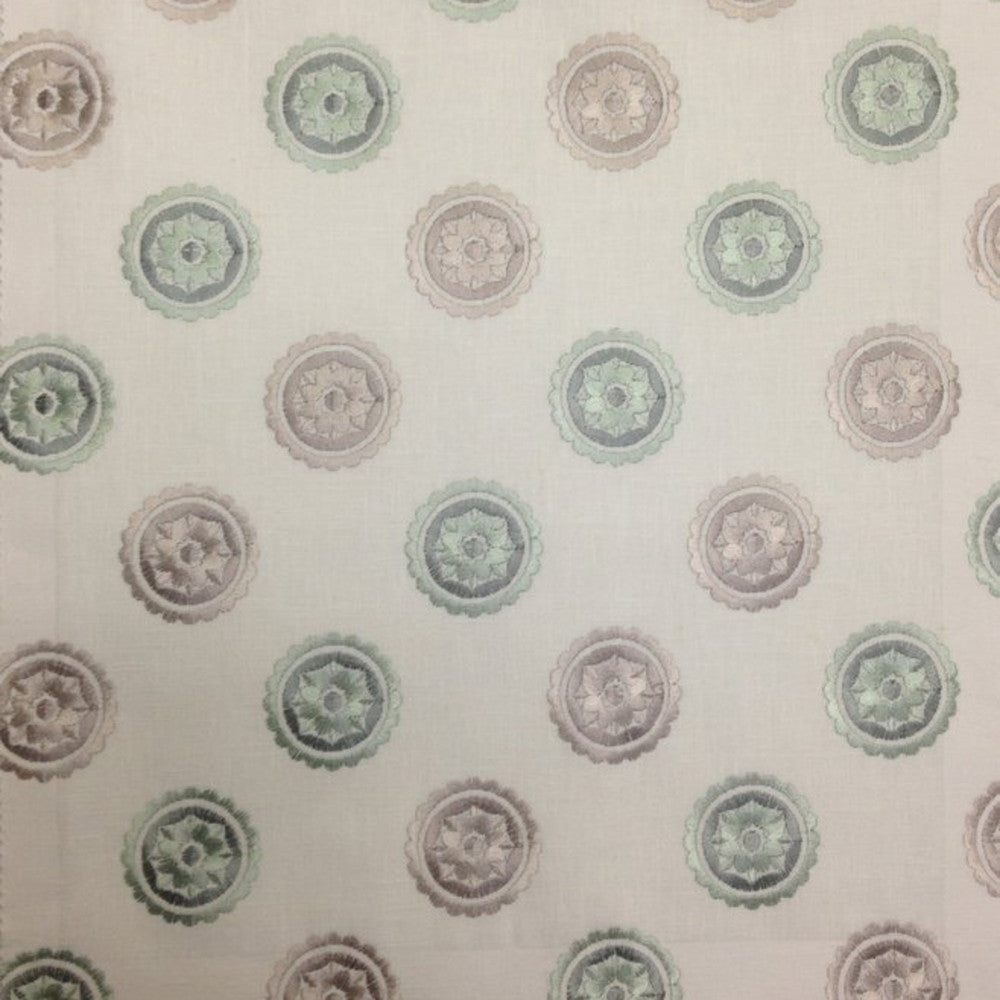Loneto D Ivory by Europatex Designer Fabric Loneto 60% Polyester, 40% Cotton 09.50" H, 08.70" V 57.00 inches - Swanky Fabrics -