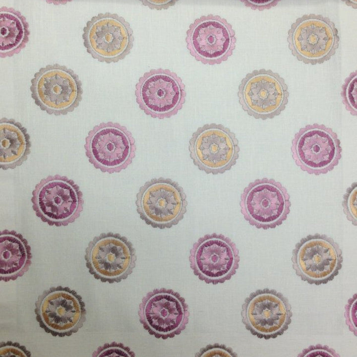 Loneto D Petal by Europatex Designer Fabric Loneto 60% Polyester, 40% Cotton 09.50" H, 08.70" V 57.00 inches - Swanky Fabrics -