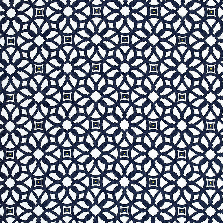 45690-0000 Luxe Indigo by Sunbrella Designer Fabric our website for purchase 100% Sunbrella Acrylic USA (see sample) REPEAT: 6.86" HORIZONTAL; 7" VERTICAL 54"  - Swanky Fabrics -