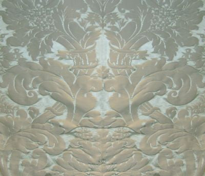 Lombardy Celadon M011550006 by Grey Watkins Designer Fabric 75% COTTON 25% SILK ITALY MEDIUM DUTY Horizontal: 25.5" and Vertical: 26" 51 - Swanky Fabrics -