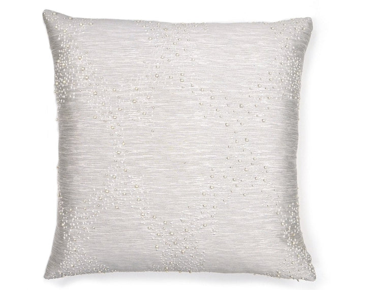 Pearlescence Pillow 22 X 22 - Pearl M1PEARLPILL0001 by Scalamandre Designer Pillow