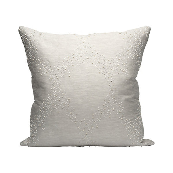 Pearlescence Pillow 22 X 22 - Pearl M1PEARLPILL0001 by Scalamandre Designer Pillow