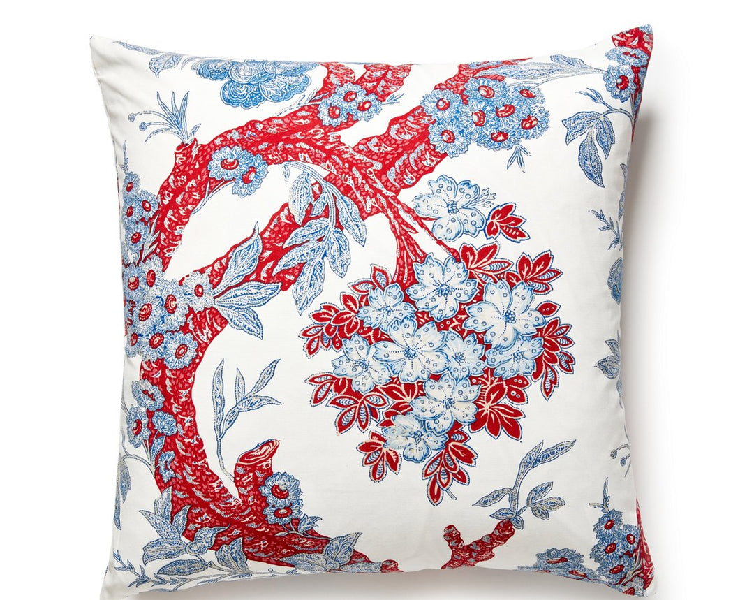 Summerhouse Hill Pillow 22 X 22 - Provence M7SUMMPILL0003 by Scalamandre Designer Pillow