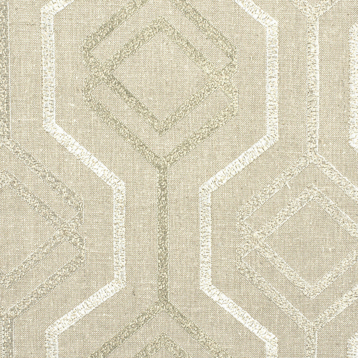 Magic 2 Linen by Stout Fabric Stout Fabric Magic 2 LinenFabric COLOR MY WINDOW BIRCH/LINEN INDIA </p><p>Repeat: H: 6.375, V: 6.250 51 in - Fabric Carolina -