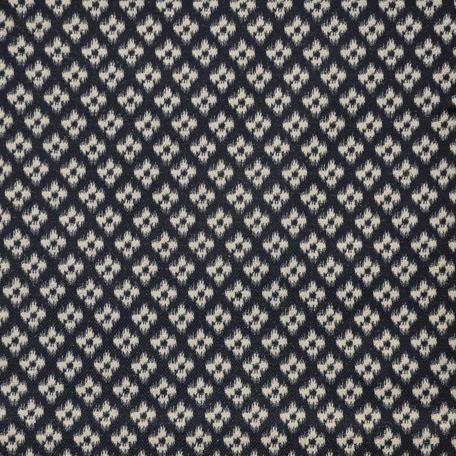 Marylebone # 119 Ink by Maxwell Designer Fabric Color Theory-Vol.Vii Neptune 96% POLYESTER
4% LINEN INDIA V-1.5" H-2.25" 54" - Swanky Fabrics -