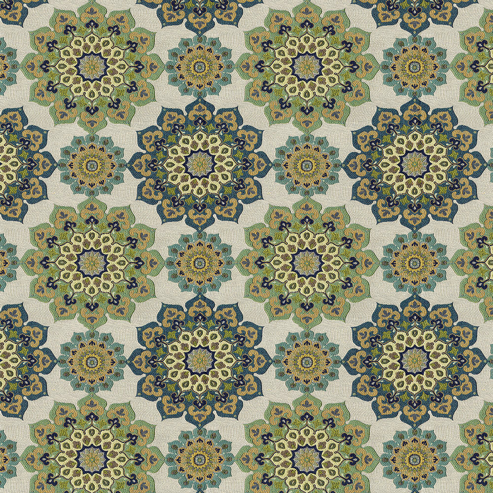 Walsh 205 Mediterranean by ABBEYSHEA Designer Fabric N/A 100% Polyester China 235,000 Double Rubs </p><p>Repeat: Horizontal: and Vertical: 56" (142 cm) - Swanky Fabrics -