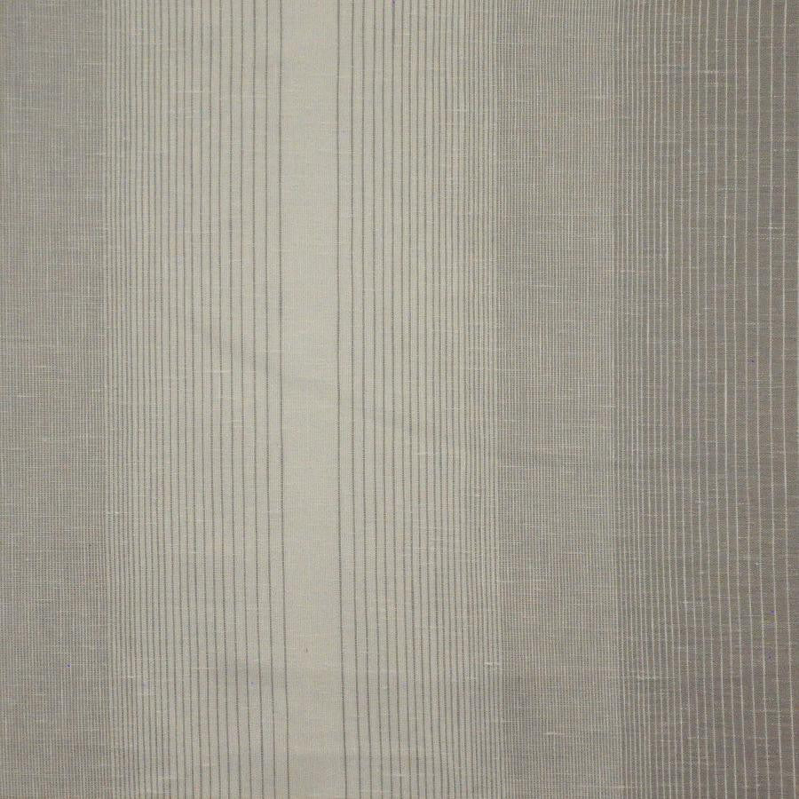 Matsuri # 565 Greige by Maxwell Designer Fabric Sheer Craft 64% POLYESTER
36% RECYCLE POLYESTER TURKEY H-18" 118" - Swanky Fabrics -