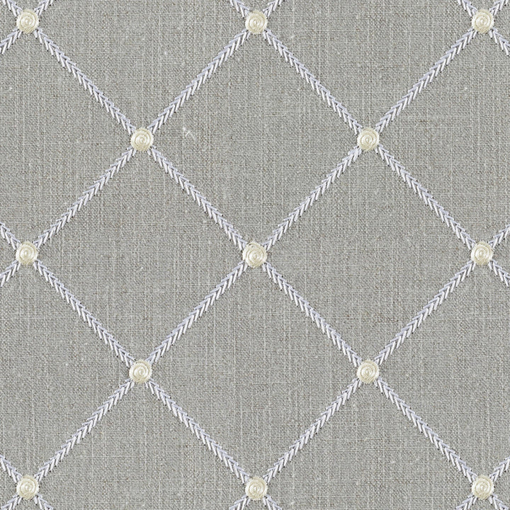 Malden Chinchilla by Magnolia Designer Fabric - 20% Linen, 45% Viscose, 35% Polyester China Horizontal: 5.1 and Vertical: 5.1 51 - Swanky Fabrics -