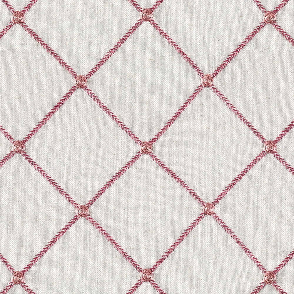 Malden Sorbet by Magnolia Designer Fabric - 20% Linen, 45% Viscose, 35% Polyester China Horizontal: 5.1 and Vertical: 5.1 51 - Swanky Fabrics -