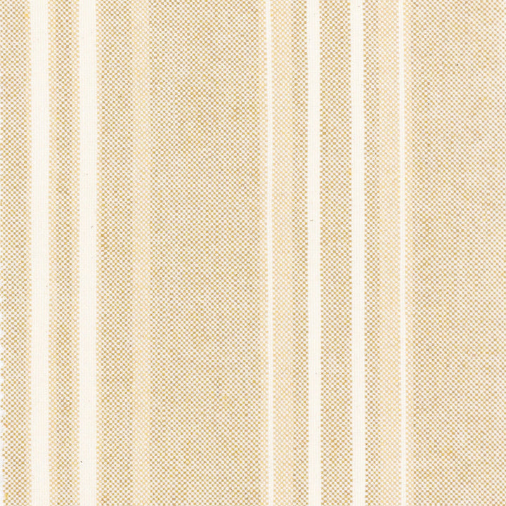 Malibu 2 Straw by Stout Designer Fabric JUST STRIPES NATURAL/CHARCOAL 88%COT 12%POL USA Horizontal: 0.000 and Vertical: 6.750 54 in - Swanky Fabrics -