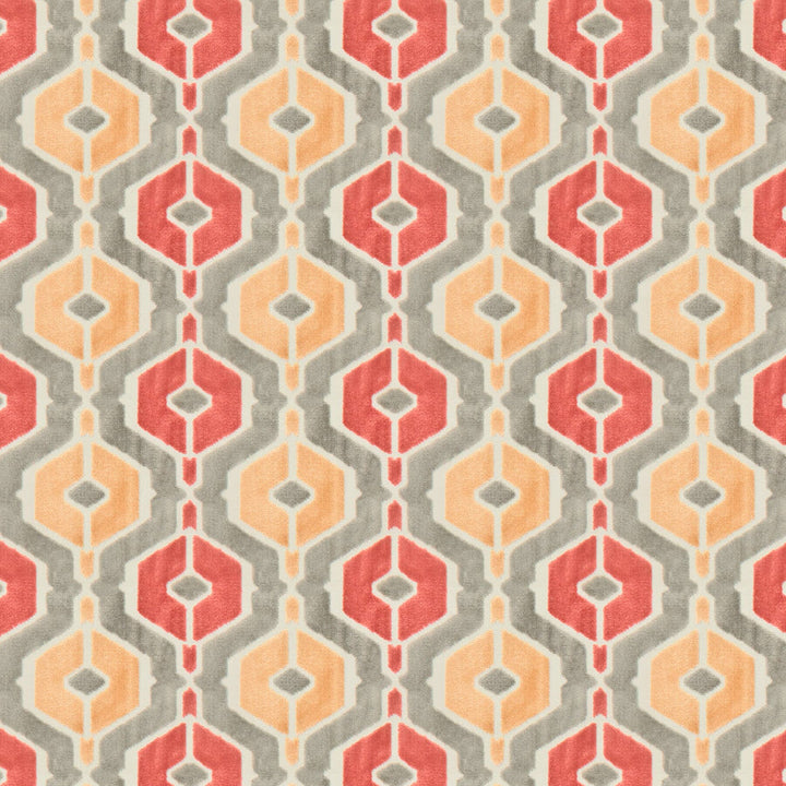 Malusa 1 Tile by Stout Designer Fabric RAINBOW LIBRARY SUNSET/SPICE 60%SVI 40%POL CHINA WYZENBEEK 50 000 DOUBLE RUB WEAR TEST (HEAVY DUTY) Horizontal: 7.130 and Vertical: 6.000 55 in - Swanky Fabrics -