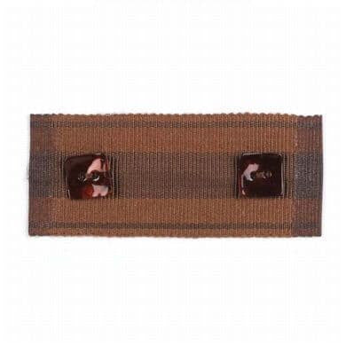 Manfred 1 Mahogany by Stout Designer Trim INSPIRATIONS TRIM 95%SVI 5%POL CHINA </p><p>Repeat: 0 1.5 in - Swanky Fabrics -