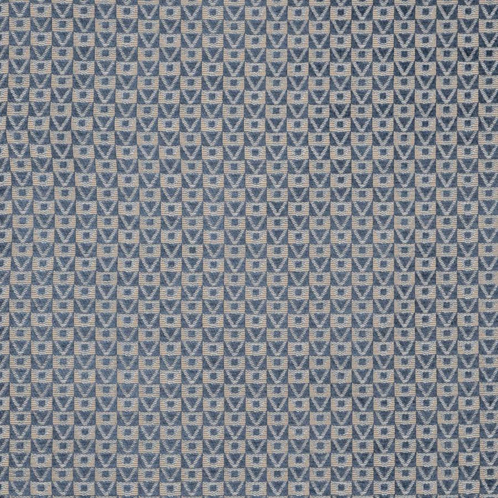 Moscato # 604 Captain by Maxwell Designer Fabric Performance Wovens-Vol. Vii Bluejay 43% VISCOSE
33% COTTON
24% POLYESTER TURKEY V-1" H-1.8" 53.5" - Swanky Fabrics -