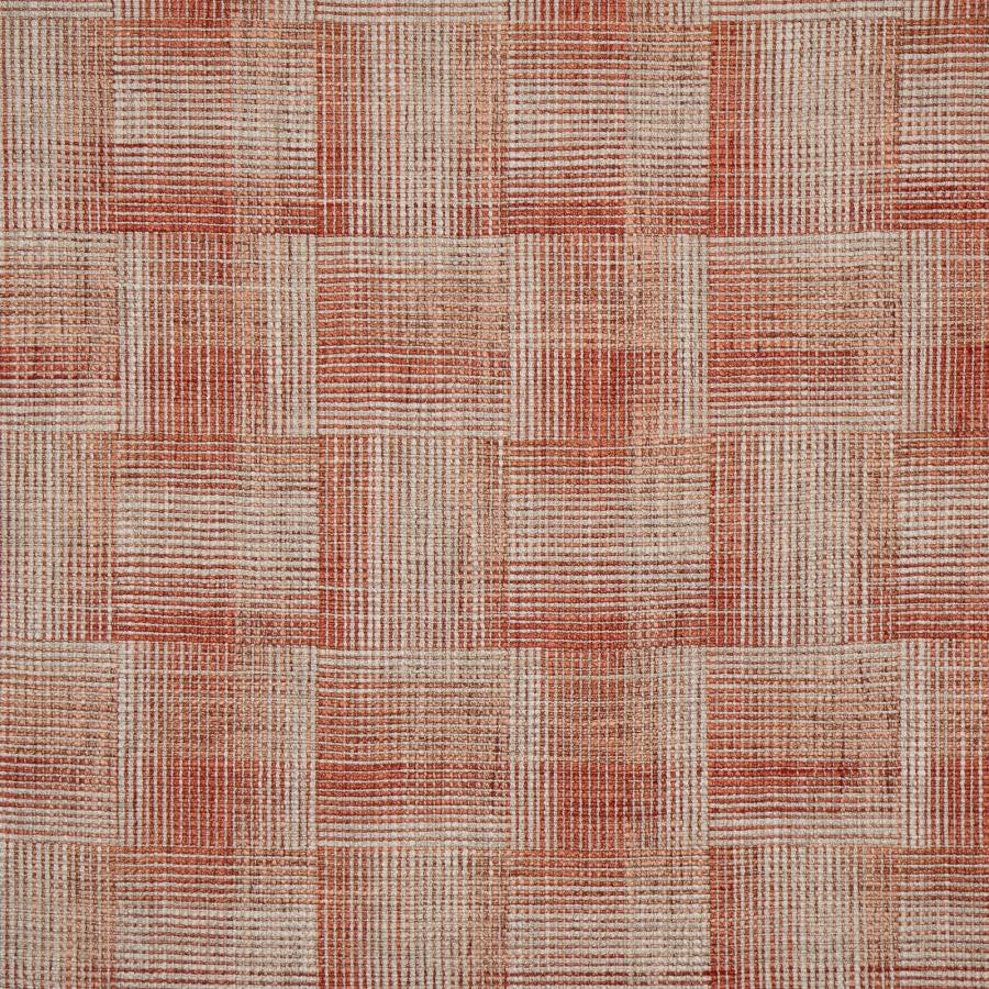 Mainframe # 720 Carmine by Maxwell Designer Fabric Color Theory-Vol.Viii Bittersweet 100% POLYESTER INDIA V-6" H-5.6" 54" - Swanky Fabrics -
