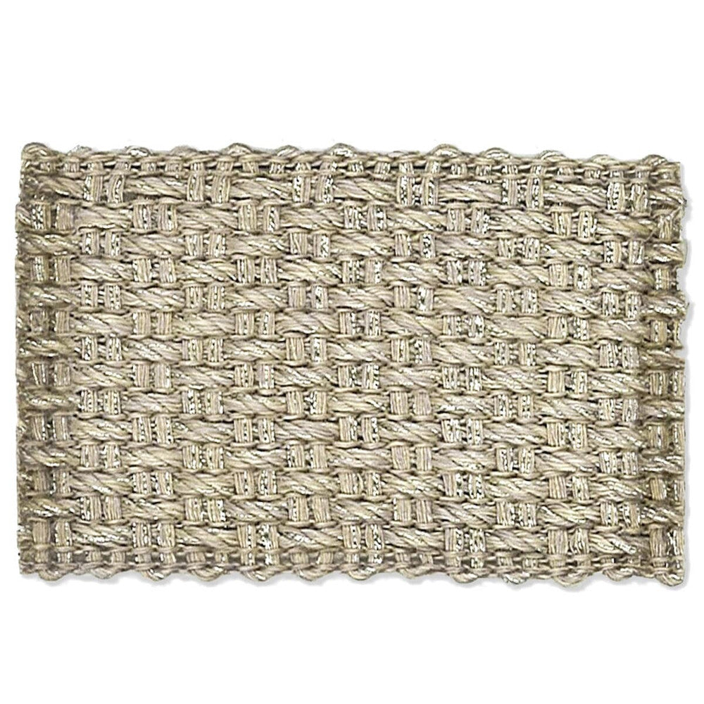 Marden 15 Aluminum by Stout Designer Trim NEW WORLD TAPES & BORDERS 100%LIN ITALY </p><p>Repeat: 0 1.63 in - Swanky Fabrics -
