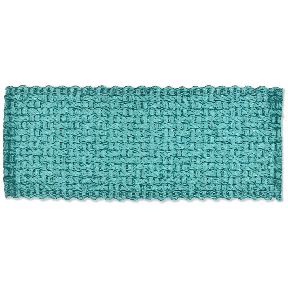 Marden 19 Peacock by Stout Trim Stout Trim Marden 19 PeacockTrim NEW WORLD TAPES & BORDERS 100%LIN ITALY </p><p>Repeat: H: 0.000, V: 0.000 1.63 in - Fabric Carolina -