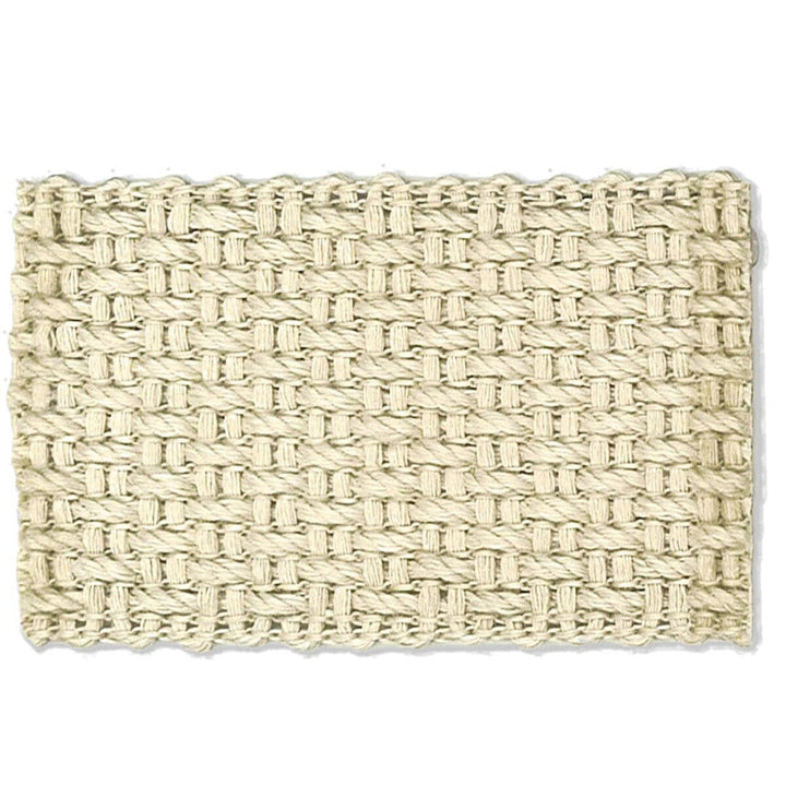 Marden 2 Pumice by Stout Designer Trim NEW WORLD TAPES & BORDERS 100%LIN ITALY Horizontal: 0 and Vertical: 0 1.63 in - Swanky Fabrics -