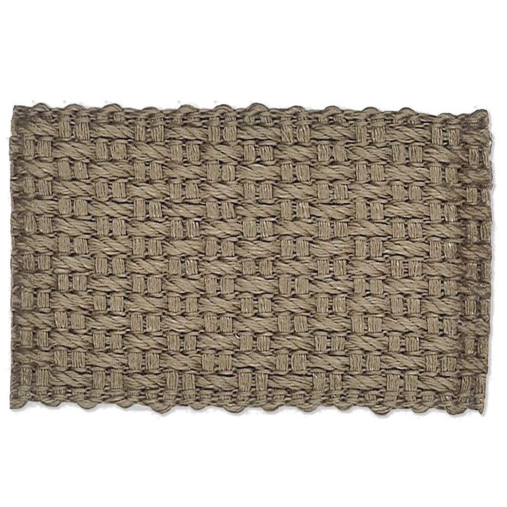 Marden 3 Truffle by Stout Designer Trim NEW WORLD TAPES & BORDERS 100%LIN ITALY </p><p>Repeat: 0 1.63 in - Swanky Fabrics -