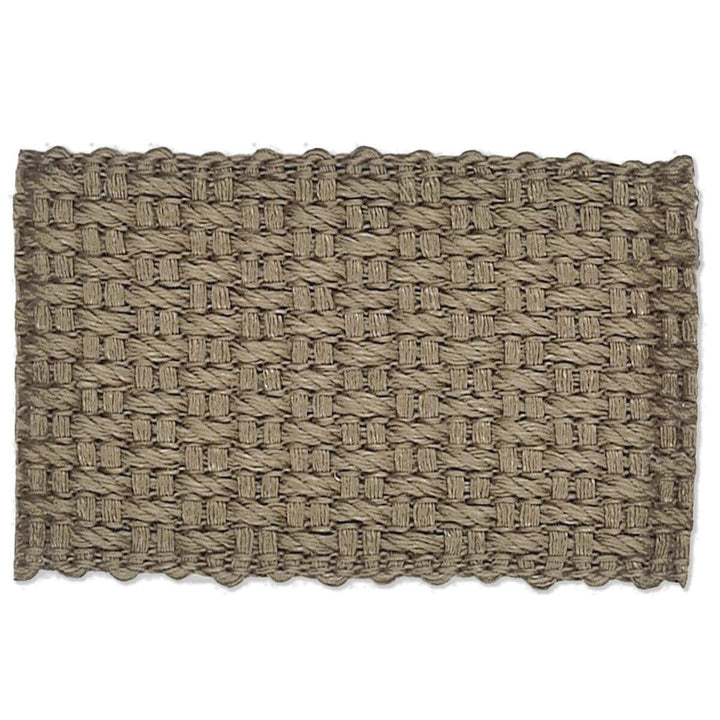Marden 3 Truffle by Stout Designer Trim NEW WORLD TAPES & BORDERS 100%LIN ITALY Horizontal: 0 and Vertical: 0 1.63 in - Swanky Fabrics -