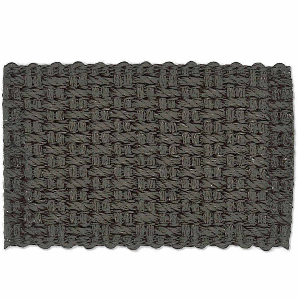 Marden 4 Charcoal by Stout Designer Trim New World Tapes & Borders 100% Linen ITALY Horizontal: 0 and Vertical: 0 1.63 in - Swanky Fabrics -