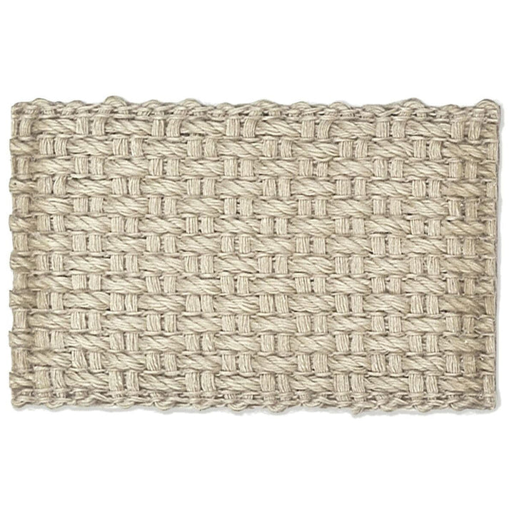Marden 5 Oyster by Stout Designer Trim New World Tapes & Borders 100% Linen ITALY Horizontal: 0 and Vertical: 0 1.63 in - Swanky Fabrics -