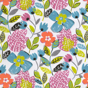 Maribel Candy by Norbar Designer Fabric SUNRISE 100% SPUN POLYESTER TAIWAN 25"V 25"H 54" - Swanky Fabrics -