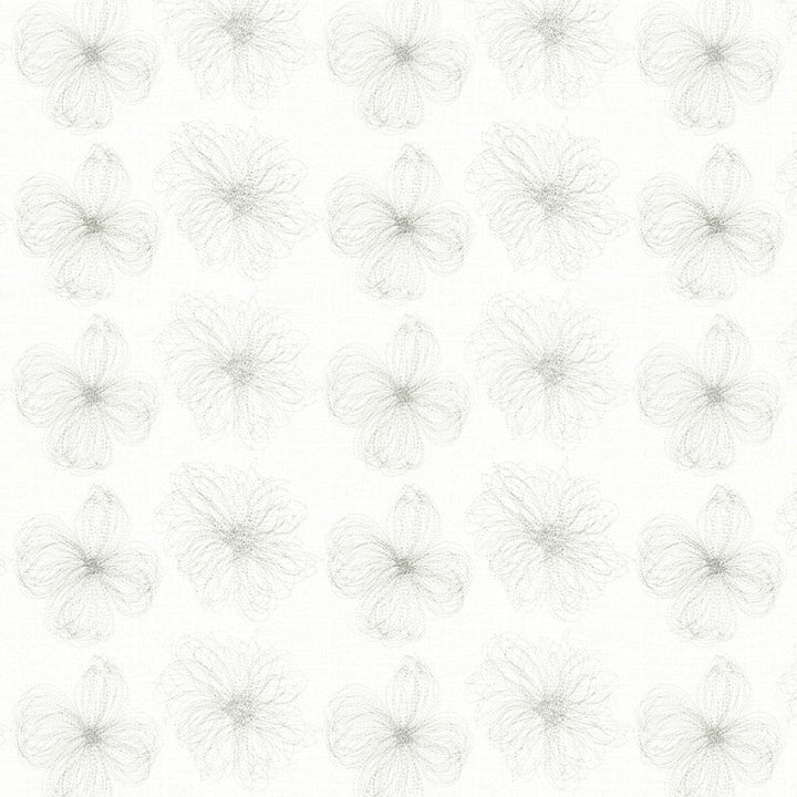 Marnie 2 Silver by Stout Designer Fabric COLOR MY WINDOW FOG/SHADOW 55%LIN 45%POL %PEMB CHINA Horizontal: 10.500 and Vertical: 11.500 52 in - Swanky Fabrics -