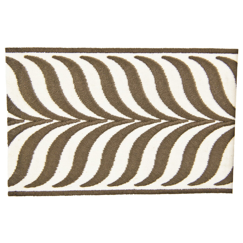 Martin 4 Twig by Stout Designer Trim Distinction Tapes 100% Polyester CHINA Horizontal: 3.5 and Vertical: 0.625 3.5 in - Swanky Fabrics -