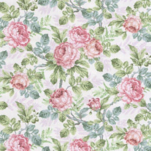 Norbar Fabric Martinique Green Pink