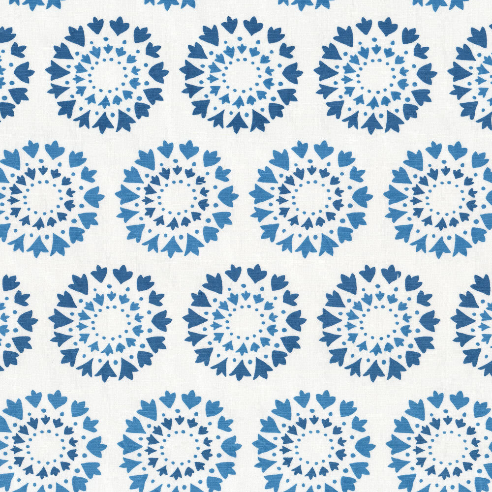 Masling 3 Bluebird by Aoc Fabric Aoc Fabric Masling 3 BluebirdFabric THE ART OF COLOR WELL KEPT SECRET 54%LIN 46%COT INDIA </p><p>Repeat: H: 3.875, V: 7.750 54 in - Fabric Carolina -