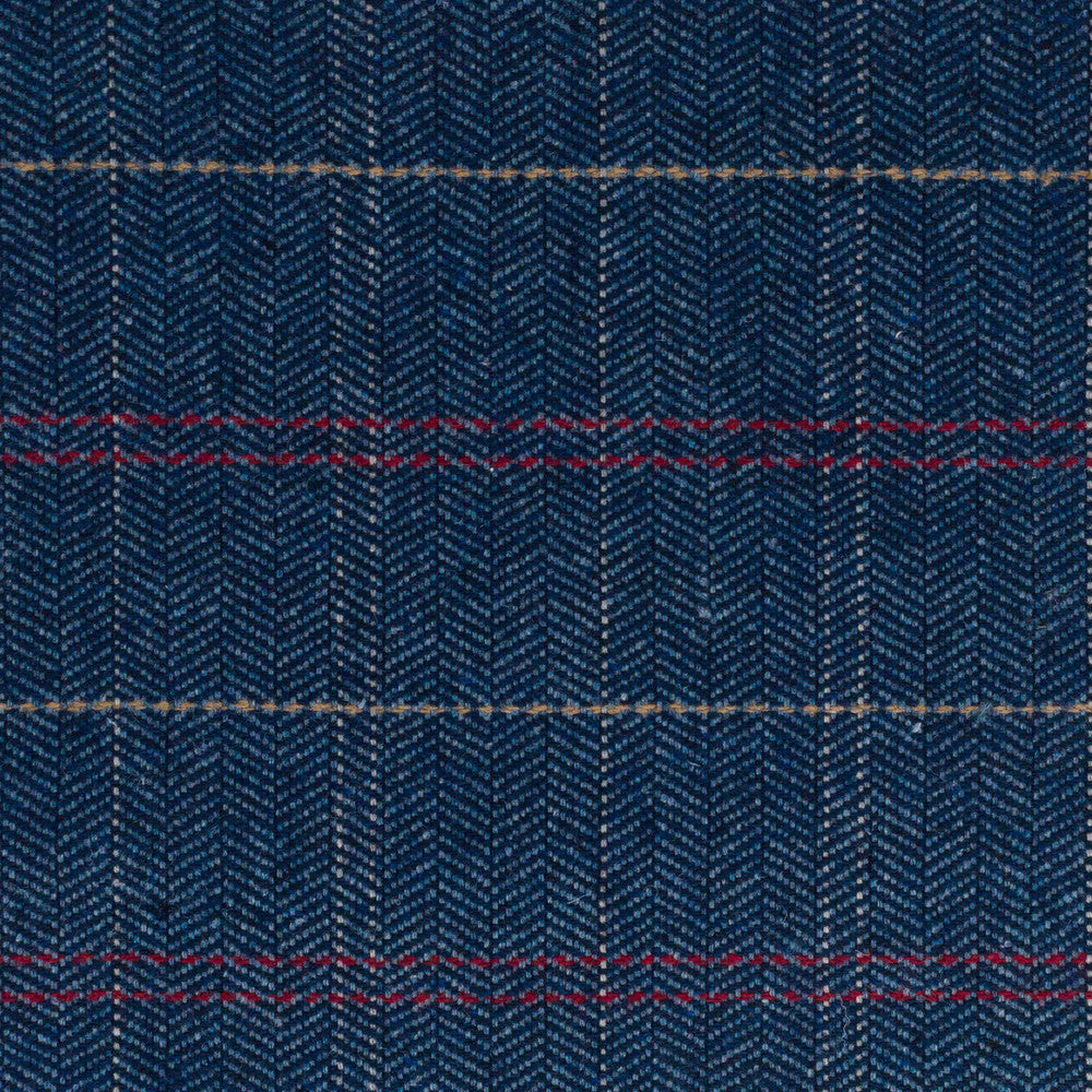 Matlock 1 Sapphire by Stout Fabric Stout Fabric Matlock 1 SapphireFabric RAINBOW LIBRARY DENIM/INDIGO 40%WOL 35%POL 15%NYL 10%ACR INDIA </p><p>Repeat: H: 3.375, V: 3.375 55 in - Fabric Carolina -