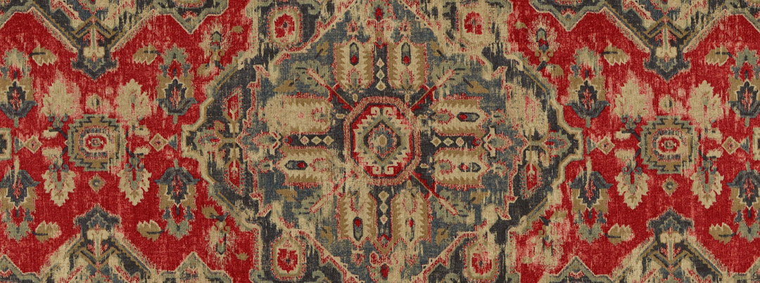 Maximillian 389 Moroccan Red by Covington Designer Fabric