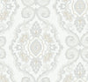 Seabrook Designs Wallpaper Nautical Damask Sand Dunes MB30305