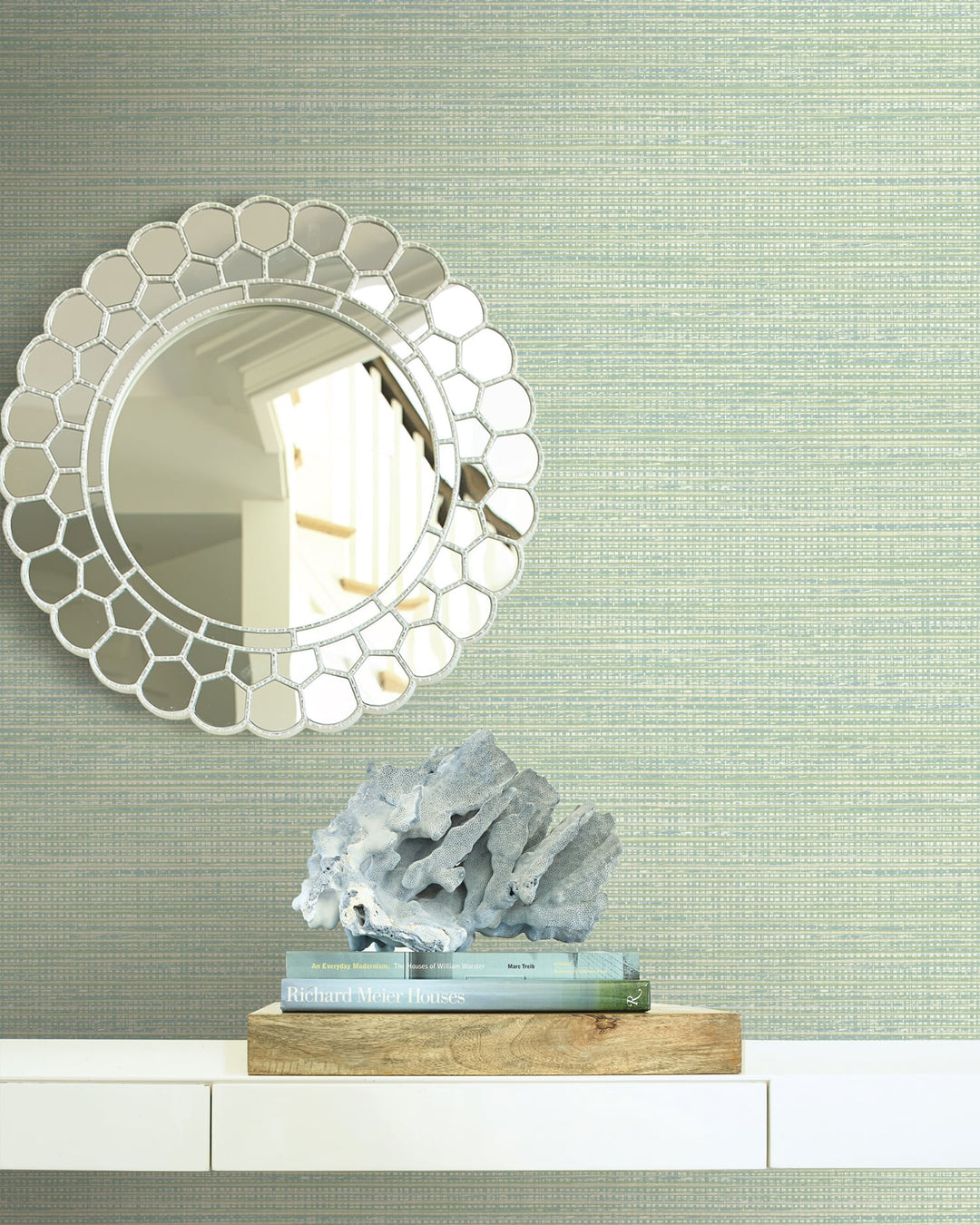 Beachgrass Seagrass MB30614 by Seabrook Designs Designer Wallpaper