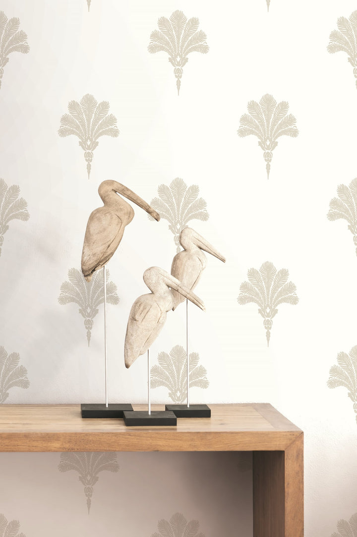 Summer Fan Sand Dunes MB31603 by Seabrook Designs Designer Wallpaper