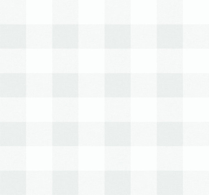 Picnic Plaid White Sands MB31900 by Seabrook Designs Designer Wallpaper