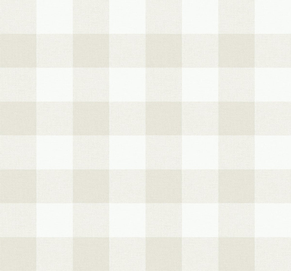 Picnic Plaid Sand Dunes MB31905 by Seabrook Designs Designer Wallpaper