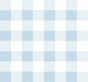 Seabrook Designs Wallpaper Picnic Plaid Blue Oasis MB31912