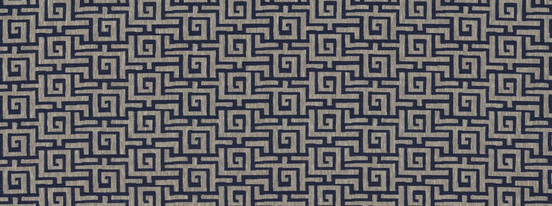 Meander 525 Porcelain Blue by Covington Designer Fabric