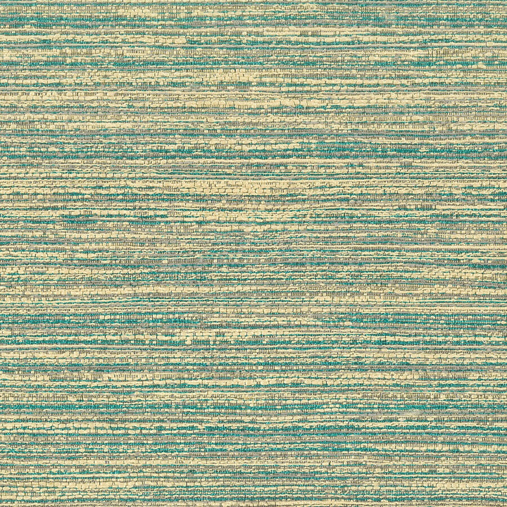 Medusa 3 Aqua by Stout Designer Fabric COMFORTABLE LIVING TURQUOISE/LAGOON 70%POL 30%COT INDIA Horizontal: 0.000 and Vertical: 0.000 55 in - Swanky Fabrics -