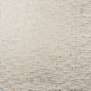 Melange Mix Metal by Norbar Designer Fabric METALICA 100% POLYESTER AND LUREX CHINA 20 1/2"V 14 1/4"H 112 - Swanky Fabrics -