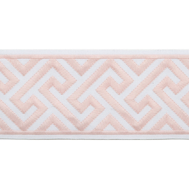 Melrose Emb Tape Blush by Magnolia Designer Trim - 51% Fibranne, 49% Polyester China Horizontal: and Vertical: 3.5 - Swanky Fabrics -