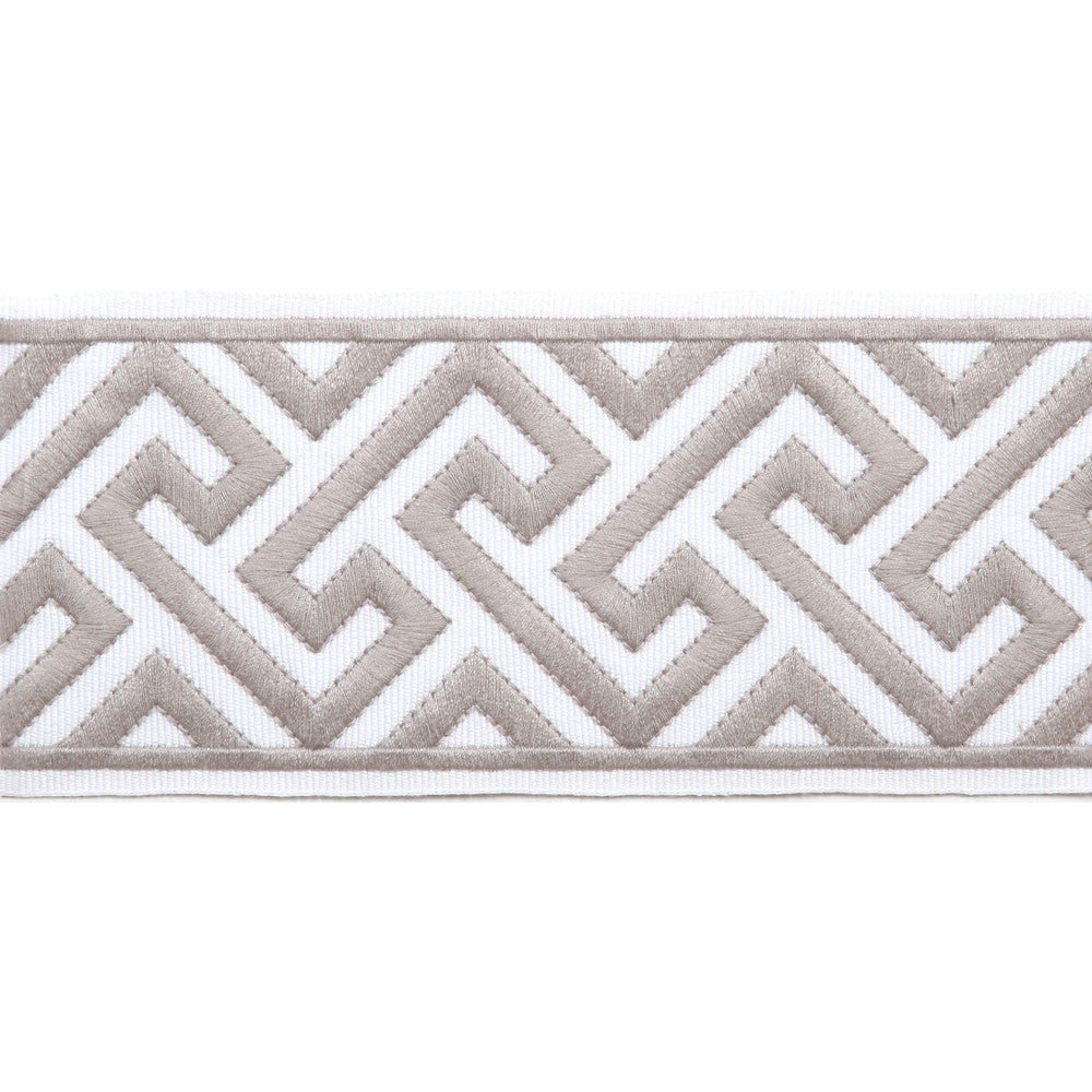 Melrose Emb Tape Feather by Magnolia Designer Trim - 51% Fibranne, 49% Polyester China Horizontal: and Vertical: 3.5 - Swanky Fabrics -