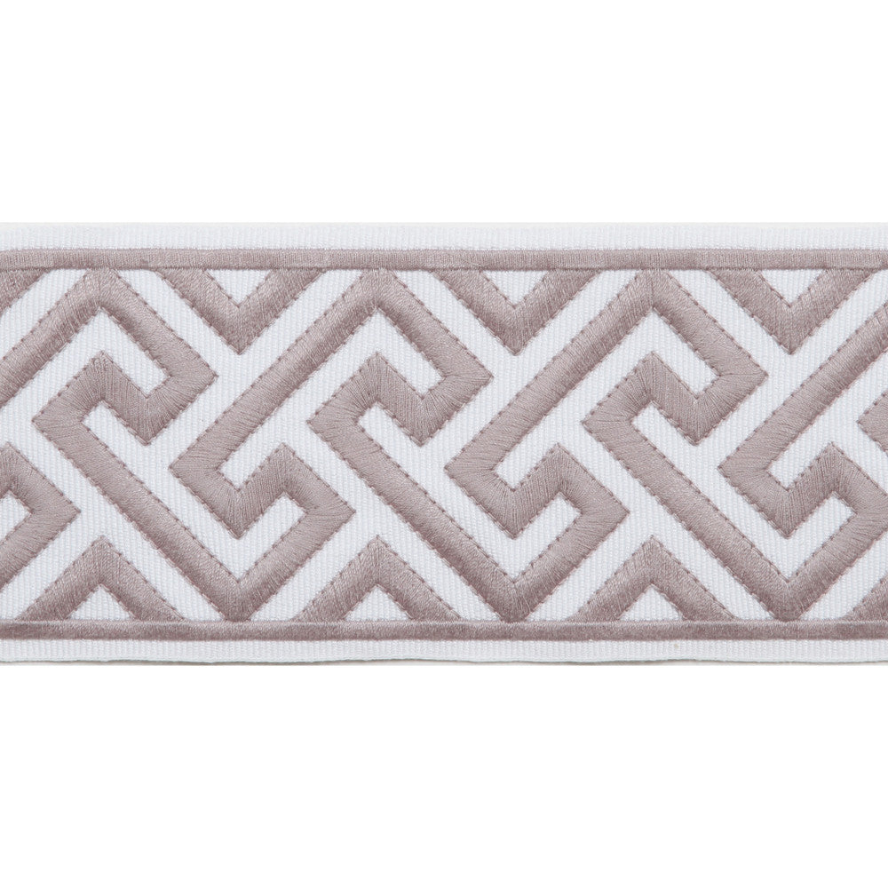 Melrose Emb Tape Lavender by Magnolia Designer Trim - 51% Fibranne, 49% Polyester China Horizontal: and Vertical: 3.5 - Swanky Fabrics -