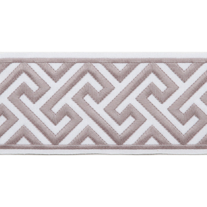 Melrose Emb Tape Lavender by Magnolia Designer Trim - 51% Fibranne, 49% Polyester China Horizontal: and Vertical: 3.5 - Swanky Fabrics -