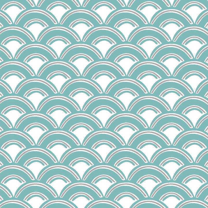 Merlin 4 Lagoon by Aoc Fabric Aoc Fabric Merlin 4 LagoonFabric THE ART OF COLOR OASIS 100%COT USA </p><p>Repeat: H: 1.000, V: 0.750 54 in - Fabric Carolina -
