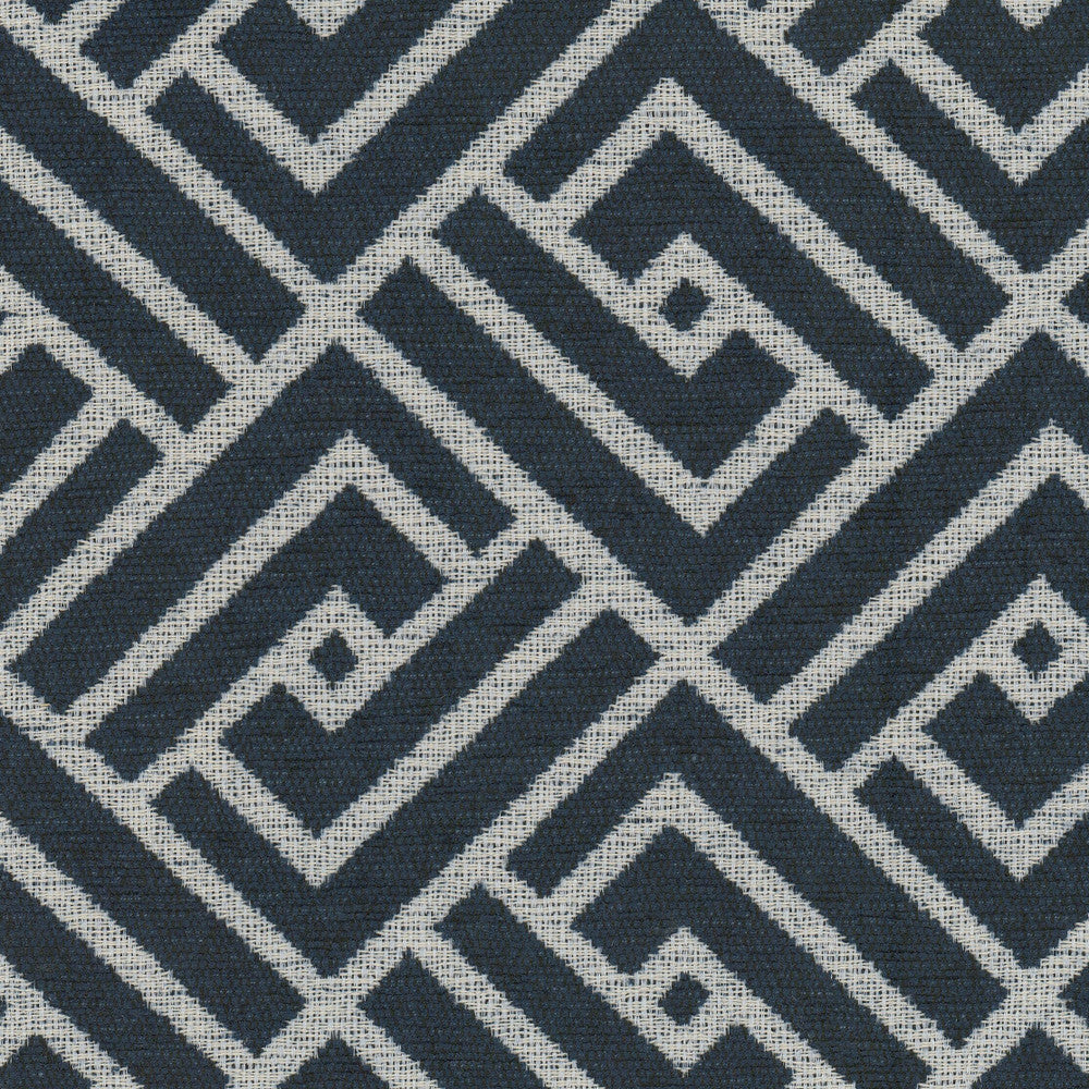 Metaphor 1 Royal by Stout Fabric Stout Fabric Metaphor 1 RoyalFabric LIVING IS EASY DELFT/INDIGO 100%POL CHINA </p><p>Repeat: H: 4.750, V: 4.750 57 in - Fabric Carolina -